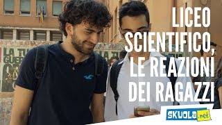 Maturità 2017 le reazioni dei ragazzi dello scientifico [upl. by Helban]