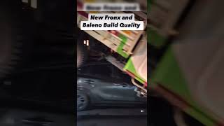 New Fronx amp Baleno 2024 Build Quality viralvideo trendingshorts [upl. by Rapp]