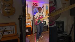 Bass Guitar Solo fender emg electric bass guitar fun instrumental funk rock music shorts [upl. by Akcired]