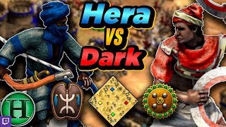 Berbers vs Gurjaras  1v1 Arabia  vs Dark  AoE2 [upl. by Cruz]