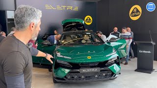 Lotus Eletre  First Look لوتس الترا 900 حصان carsbymaged cars explore explorepage lotus [upl. by Liddle]