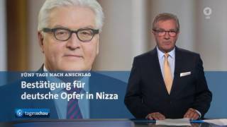 tagesschau 2000 Uhr 19072016 [upl. by Engracia271]