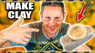 How To Make CLAY from DIRT Making Clay Is Easy amp TKOR Shows You The Easiest DIY Clay In The World [upl. by Yuhas436]