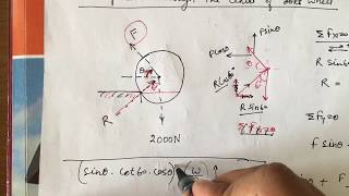 L8Engg Mechanics II Equilibrium conditions lamis theorem II Numerical Q is in description [upl. by Atilef]