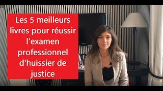 930 Les 5 meilleurs livres pour réussir lexamen de commissaire de justice 12 [upl. by Dranyer612]