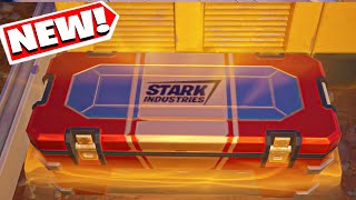 Where to find Stark Industries Chest locations  iron man mythics fortnite Locations [upl. by Eiramac53]