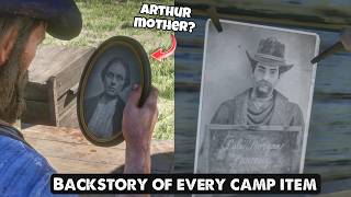 Every Camp items and there Backstory  Red dead redemption 2 [upl. by Oza]