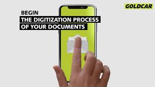 Digitalization Process of Your Documents  Goldcar Rent a car [upl. by Orvah]