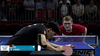 Alexis Lebrun vs Dang Qiu  14 European Championship 2024 [upl. by Sinnaiy51]