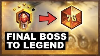 Final Boss To Legend  Rastakhan’s Rumble  Hearthstone [upl. by Merow941]