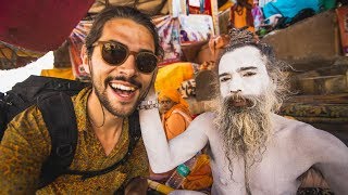 Interviewing SADHUS in India [upl. by Nasah]