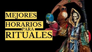 Horarios PODEROSOS para trabajar con la SANTA MUERTE [upl. by Cook]