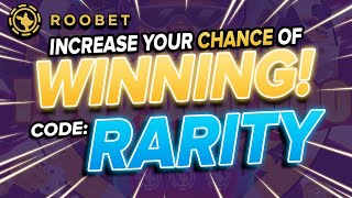 NEW ROOBET PROMO CODE 2024 RARITY [upl. by Lisabet]