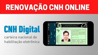 COMO RENOVAR CNH PELA INTERNET 2023 Como renovar a Carteira de Habilitação DIGITAL ONLINE de GRAÇA [upl. by Elbart85]