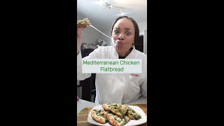 Mediterranean Chicken Flatbread Recipe [upl. by Oswal769]