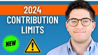 New 2024 Contribution Limits Released by the IRS 401k 403b IRA and HSA [upl. by Bourn57]