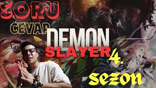 💫Demon Slayer Sezon 4 Bitirdik Bee🥲SORUCEVAP [upl. by Nnylyaj]