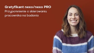 Gratyfikant nexonexo PRO  przypomnienie o skierowaniu pracownika na badania [upl. by Wilmette33]