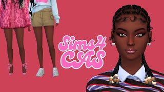 TURNING MY SIM INTO A IT GIRL  SIMS 4 CAS [upl. by Amieva]