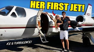 Surprising My Girlfriend With a Joyride In The Cessna Citation 501 [upl. by Aramen]