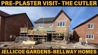 The Cutler  Bellway Homes PrePlaster Visit Experience  First Look at Our New Dream Home [upl. by Phylis980]