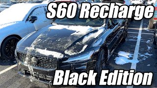 2024 Volvo S60 Recharge PlugIn Hybrid T8 Ultimate Black Edition  455 Hp Safe Family Sedan [upl. by Everard]