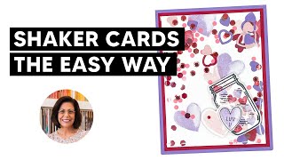 🔴Shaker Cards the Easy Way [upl. by Farmelo]