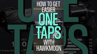 The Secret to EASY Hawkmoon 1Taps [upl. by Oznerol831]