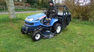 ISEKI SGX22 RIDE ON LAWN MOWER WALKROUND VIDEO [upl. by Hakceber]