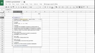 Binomial Random Variable Probability Plotting in Excel [upl. by Reimer684]