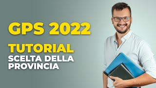 Gps 2022 la scelta della provincia video tutorial [upl. by Ralyat]