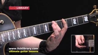 Legato Technique Exercise  Guitar Lesson With Andy James  Sample Licklibrary [upl. by Isidor12]