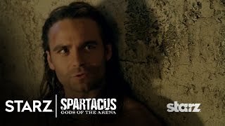 Spartacus Gods of the Arena  Episode 2 Clip Wine and Truth  STARZ [upl. by Nami]