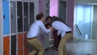 Hollyoaks John Paul and Ste fight [upl. by Barthold]