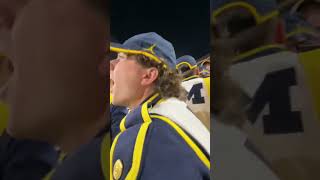 See final play celebration as Michigan wins Rose Bowl through band’s point of view [upl. by Ibocaj]