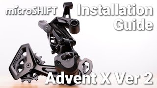 microSHIFT FAQ How To Adjust Clutch Tension On ADVENT and ADVENT X Rear Derailleurs [upl. by Atnauqal]