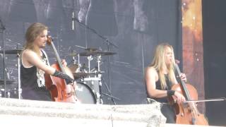 Apocalyptica  Bittersweet  live  Sonisphere Lucerne 462016 [upl. by Bolten364]