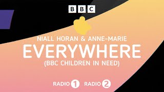 Niall Horan amp AnneMarie  Everywhere BBC Children In Need Official Lyric Video [upl. by Pope]