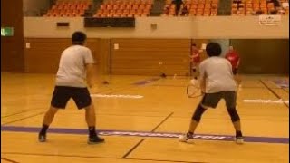 O40 OD Final 【Japan Open2024】SYato  HTakikawa🇯🇵 vs Kkobayashi  JIijima🇯🇵Crossminton [upl. by Hanikahs]