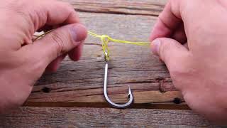 How To Tie A Palomar Knot Palomar Knot 101 [upl. by Biddick]