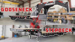 Stepdeck VS Gooseneck Which is Better [upl. by Abocaj]