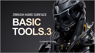 ZBrush Hard Surface Basics Part Three [upl. by Nnylram238]