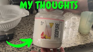 ONLY Review Needed  Isopure Protein Powder [upl. by Benton]