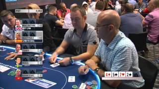 EPT 10 Barcelona 2013  Main Event Episode 1  PokerStars HD [upl. by Cammi971]