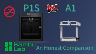 An Honest Comparison between the Bambu Lab P1S and the A1 Features  AMS Units and Noise Levels [upl. by Lunna943]