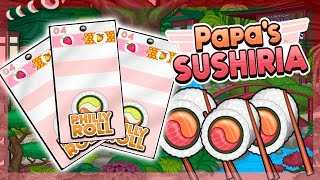 O PEDIDO ESPECIAL DO DIA 🍣  Papas Sushiria [upl. by Druci815]