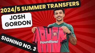 Josh Gordon confirmed as signing No3 [upl. by Hayikat]