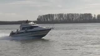 Bayliner 2556 Trophy with Mercedes OM606 amp Dieselmeken 75 mm pump [upl. by Lianna319]