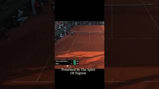 Possessed By The Spirit Of Fognini vs 105 In The World professionaltennis atptennis atp tennis [upl. by Lesli]