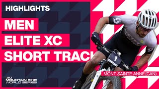 MontSainteAnne  Men Elite XCC Highlights  2023 UCI Mountain Bike World Cup [upl. by Vivian240]